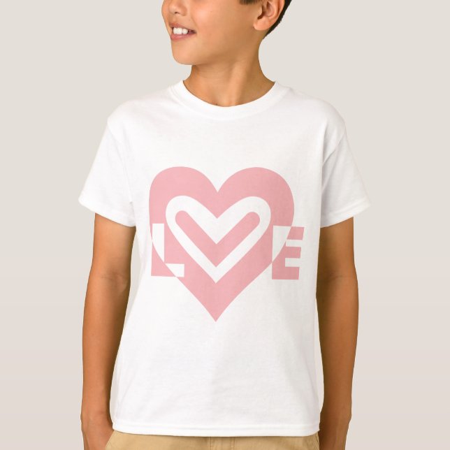 Love in Pink T-Shirt (Front)