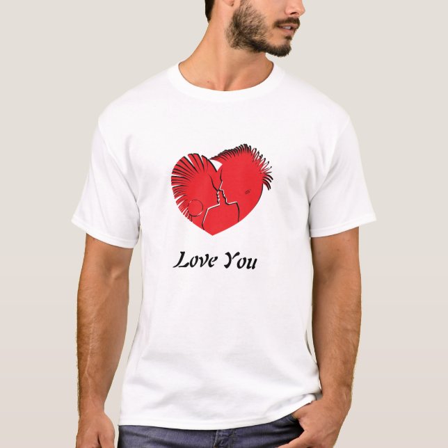 LOVE IN PROFILE T-Shirt (Front)
