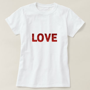 Love in Red Letters T-Shirt