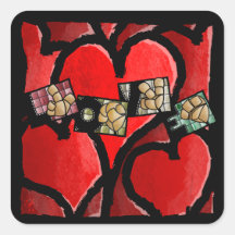 LOVE in sign language – Heart Cushion