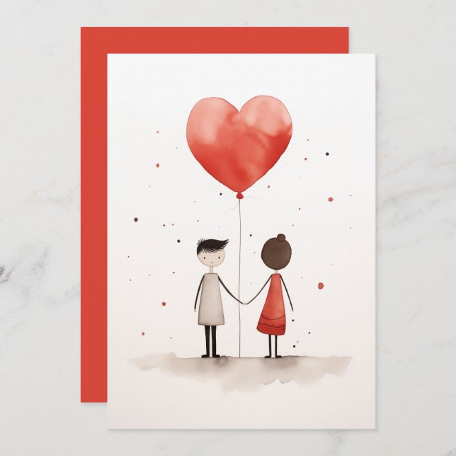 Love in Simplicity Invitation (Front/Back)