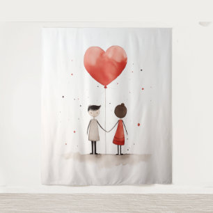 Love in Simplicity Tapestry
