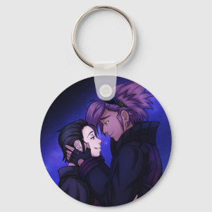 Love in Space Key Ring