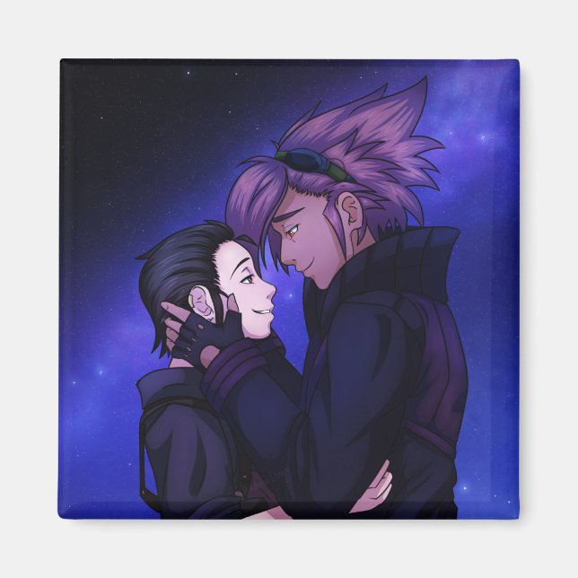 Love in Space Magnet (Front)