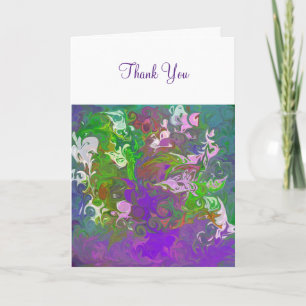 "Love in Summer" Design by Carole Tomlinson©2016 Thank You Card