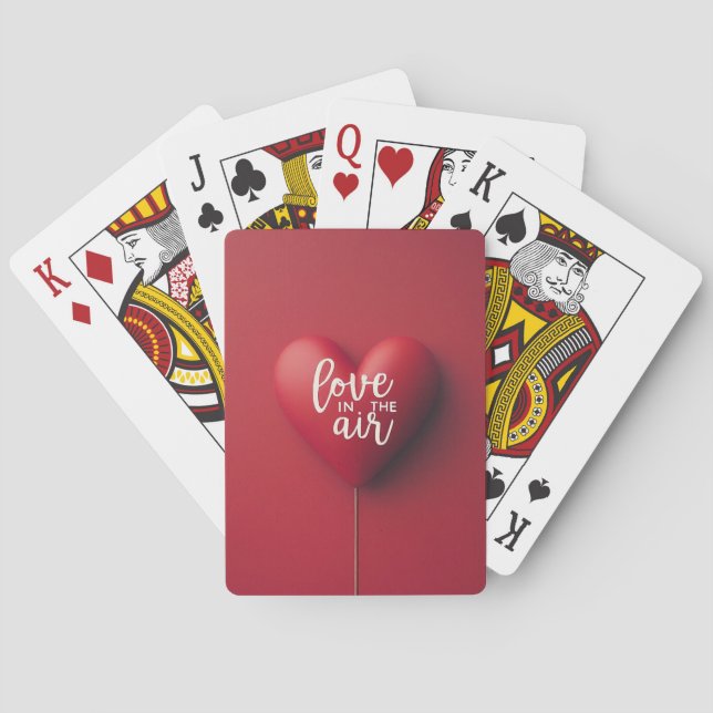 Love in the air  playing cards (Back)