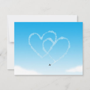 Love in the Air Romantic Skywriting