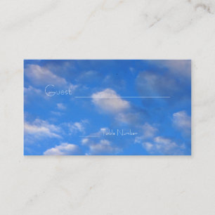 Love in the Air Table Cards