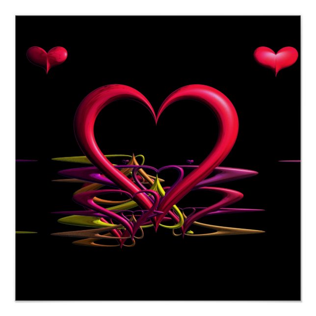 Love in the Darkness Glossy Poster (Front)