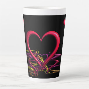 Love in the Darkness Latte Mug