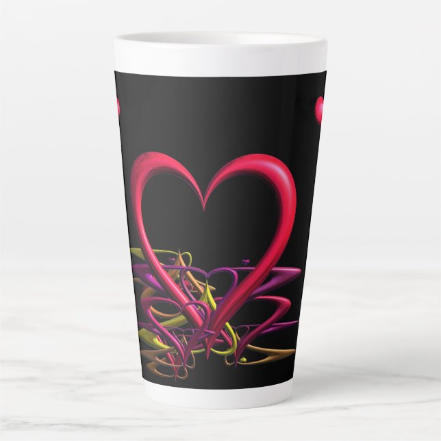 Love in the Darkness Latte Mug (Front)