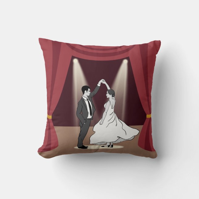 Love in the Limelight Cushion (Front)