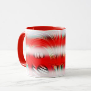 Love in the mist art mug