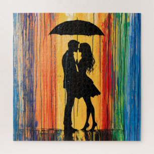 Love in the Rainbows Jigsaw Puzzle