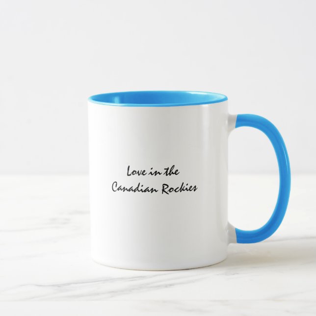Love in theCanadian Rockies Mug (Right)