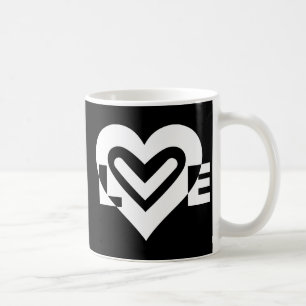 Love in White Coffee Mug