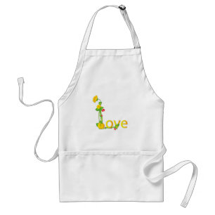 Love in Yellow Flowers Standard Apron