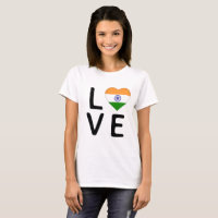 Love - India Flag