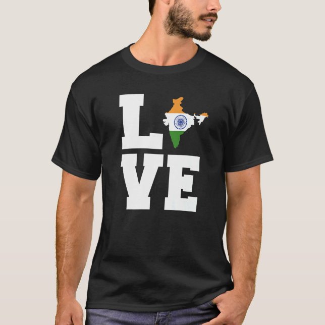 Love India   T-Shirt (Front)