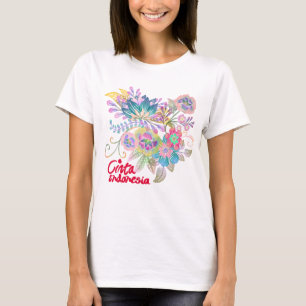 Love Indonesia tshirt