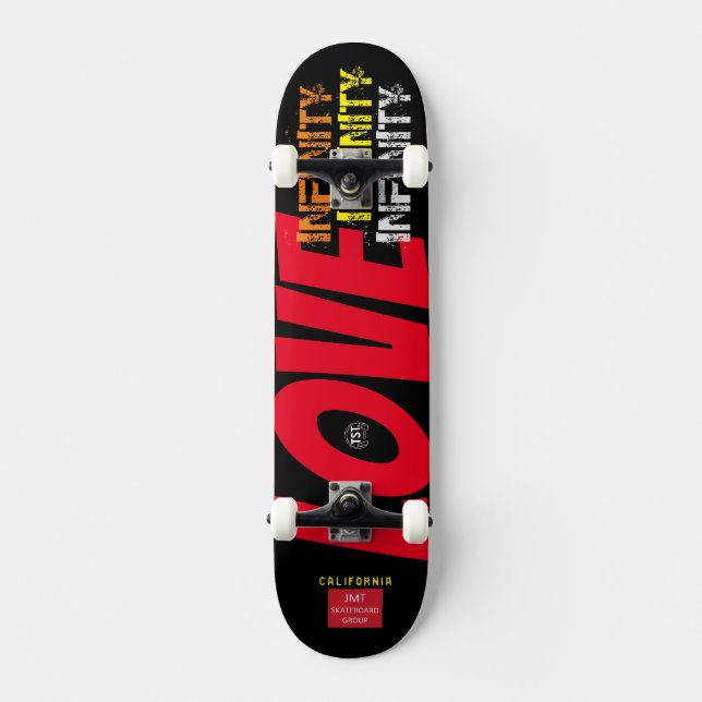 LOVE INFINITY SKATEBOARDS / JMT USA (Front)