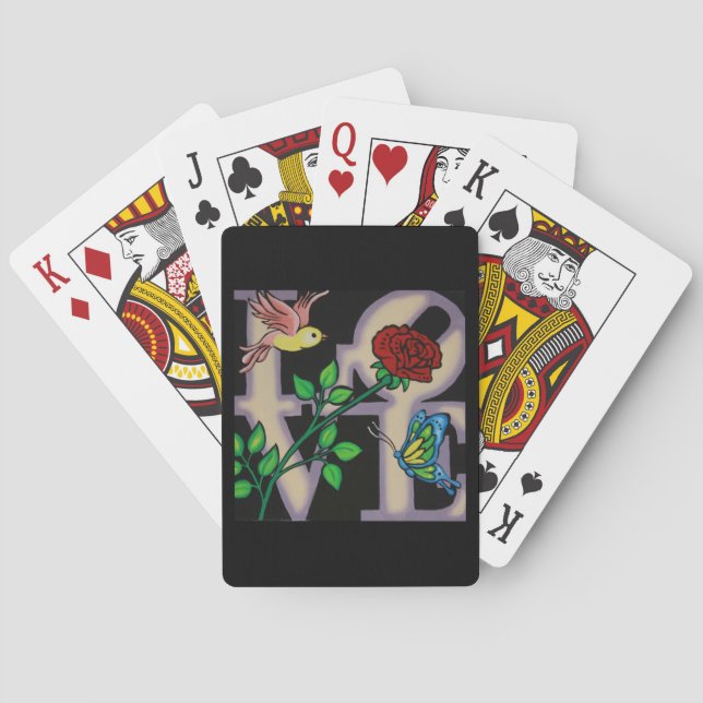 LOVE Ink You Playing Cards (Back)