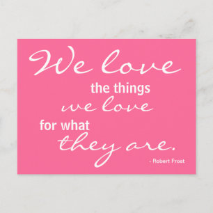 Love, Inspiration - Postcard