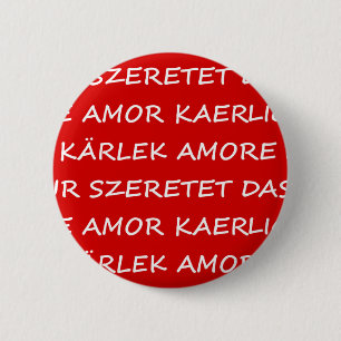 Love International 6 Cm Round Badge