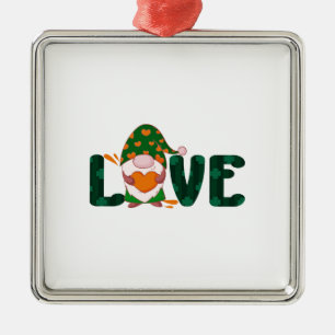 Love Irish Metal Ornament