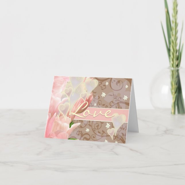 Love is 1 Corinthians 13:4-8 NIV Holiday Card (Front)