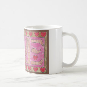 Love is a four letter word coffee mug