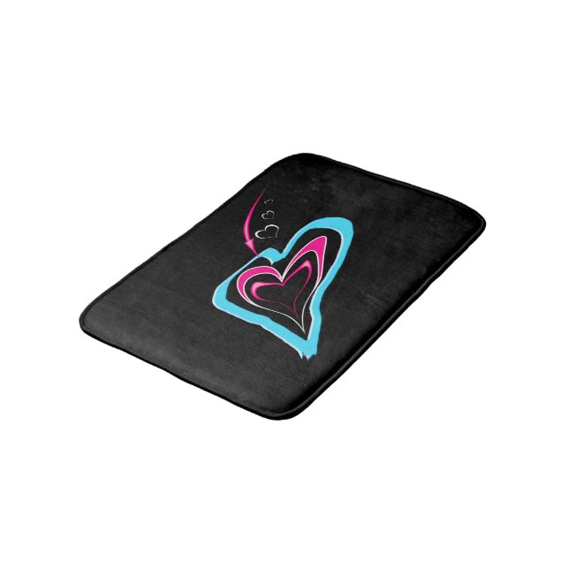 Love is a trail of hearts   bath mat (Angled)