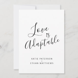 Love is adaptable change to live streaming invite