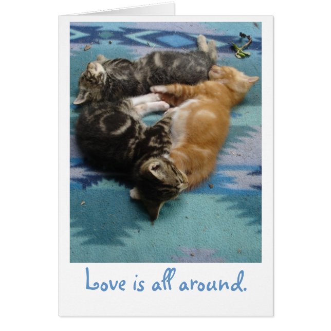 Love is All Around. (Front)