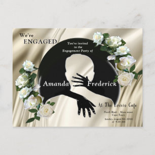 Love is All there is Engagement Invitation Postcard