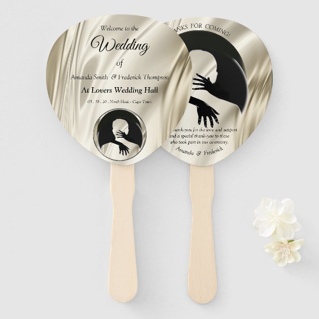 Love is All there is Hand Fans (Front and Back)