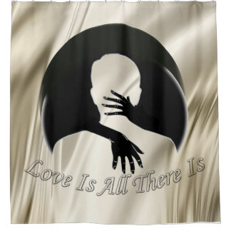 Love is All there is Shower Curtain