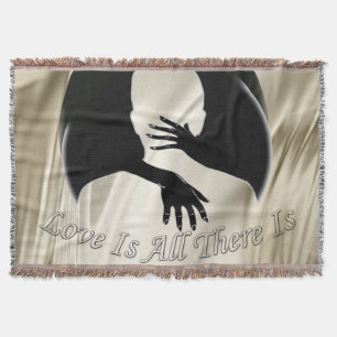 Love is All there is Throw Blanket