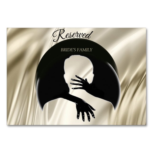 Love is All there is Wedding Reserved Card (Front)