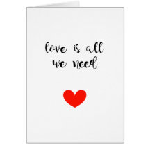 Love Is All We Need