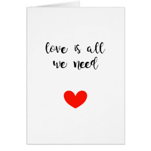 Love Is All We Need