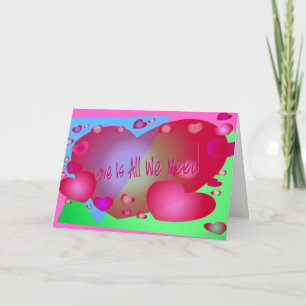 Love Is All We Need Holiday Card