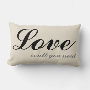 Love is all you need Cushion Beige