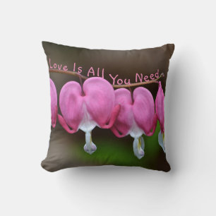 Love Is All You Need Hearts Cushion