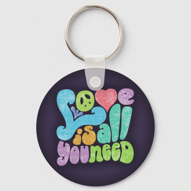 Love is All You Need II Key Ring (Front)