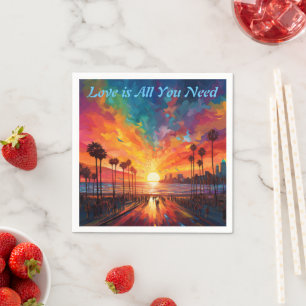 Love is All You Need Napkin