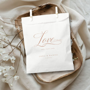 Love is all you need! Wedding Favour Bag