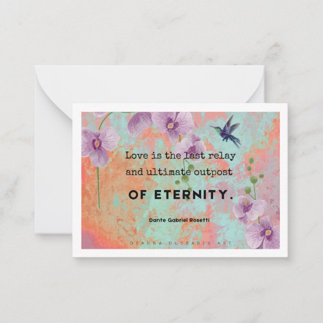 Love is Art Card (Front)