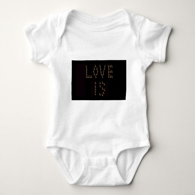 Love Is Baby Bodysuit (Front)