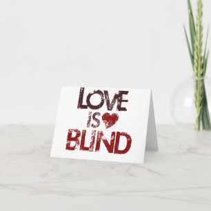Love is Blind Holiday Card